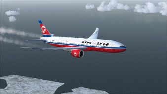 Boeing 777-200LR Air Koryo     1920x1080 boeing 777-200lr air koryo, ,  , , , , 