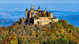 hohenzollern castle, germany, ,  , hohenzollern, castle