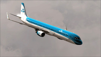 Airbus A321-200 KLM     1920x1080 airbus a321-200 klm, ,  , , , 