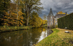 Nijenhuis Castle,Netherlands     1920x1200 nijenhuis castle, netherlands, ,  , nijenhuis, castle