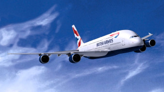 Airbus A380 British Airways     1920x1080 airbus a380 british airways, ,  , , , , 