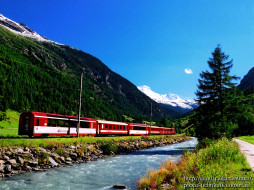 Switzerland Oberwallis Tasch, Wallis Glacier Express     1024x768 switzerland, oberwallis, tasch, wallis, glacier, express, , 