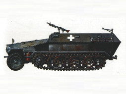 Hanomag Sd.Kfz. 251-1 Ausf.A.  1939.     1024x768 hanomag, sd, kfz, 251, ausf, 1939, , 