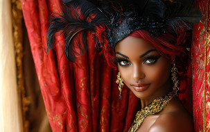 3 ,    , portraits and faes, 