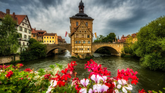 old town hall, bamberg, bavaria, , - ,  , old, town, hall