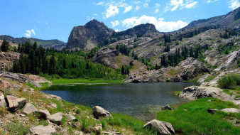 lake lillian, big cottonwood canyon, minnesota, , , , lake, lillian, big, cottonwood, canyon