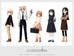 , gun, slinger, girl