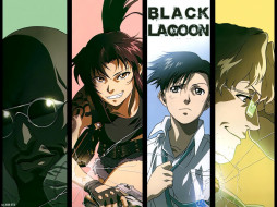 аниме, black, lagoon