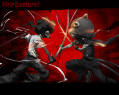      1280x1024 , afro, samurai