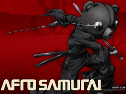      1600x1200 , afro, samurai
