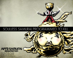      1280x1024 , afro, samurai