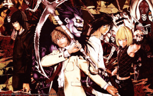 Death Note     1920x1200 death, note, 