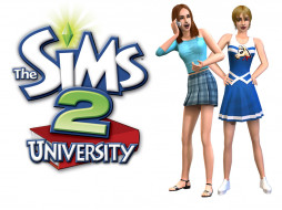 Sims 2, The - University     1024x768 sims, the, university, , 