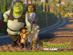 Shrek 2 (The Game)     1024x768 shrek, the, game, , 