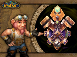 gnome, racial, shield, , , world, of, warcraft