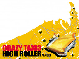 crazy taxi 3     1024x768 crazy, taxi, , , high, roller