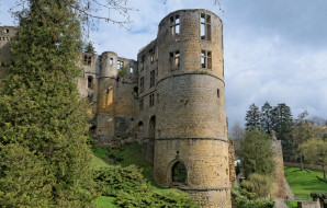 beaufort, castle, ruin, luxembourg, , , , , , 