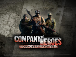 Company of Heroes (Opposing fronts) обои для рабочего стола 1600x1200 company, of, heroes, opposing, fronts, видео, игры