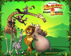 Madagascar: Escape 2 Africa     1280x1024 madagascar, escape, africa, , , to