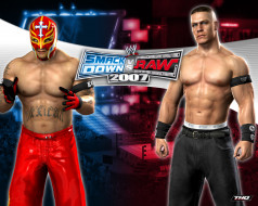 WWE SmackDown vs. RAW 2007     1280x1024 wwe, smackdown, vs, raw, 2007, , 