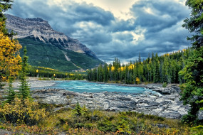 Athabasca River, Jasper National Park, Alberta, Canada     2048x1366 athabasca, river, jasper, national, park, alberta, canada, , , , , , , , , , 