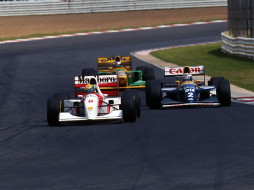 Senna - Prost - Schumacher GP South African Kyalami Circuit March 14th 1993     1600x1200 senna, prost, schumacher, gp, south, african, kyalami, circuit, march, 14th, 1993, , 