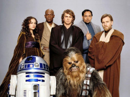 The cast of Star Wars III the Revenge of the sith     1024x768 the, cast, of, star, wars, iii, revenge, sith, , , episode