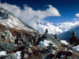 Khumbu Valley, Himalaya Mountains, Nepal     1600x1200 