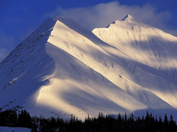 Whispering Mountain, Summit Lake Kenai, Alaska     1600x1200 