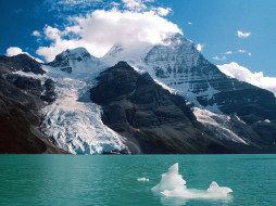 Mount Robson and Berg Lake, Canadian Rockies     1600x1200 