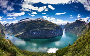 The Geirangerfjord, Norway     2048x1282 the, geirangerfjord, norway, , , , -, 