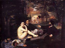 The Luncheon on the Grass     1024x768 the, luncheon, on, grass, , edouard, manet