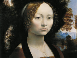 Leonardo-Da-Vinci-Portrait-of-Ginevra-de-Benc     1280x960 leonardo, da, vinci, portrait, of, ginevra, de, benc, 