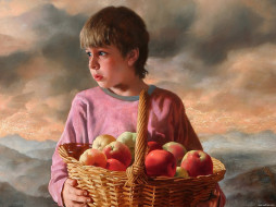 Arsen Kurbanov - Apples (Detail)     1600x1200 arsen, kurbanov, apples, detail, , , 