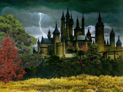castle, фэнтези, замки