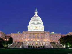 Capitol Building at Night, Washington DC     1600x1200 capitol, building, at, night, washington, dc, , , 