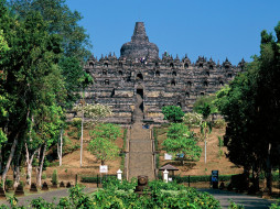 Borobudur, Java, Indonesia     1600x1200 borobudur, java, indonesia, , , , 