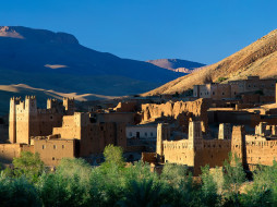 kasbah, ruins, dades, gorge, atlas, mountains, morocco, , , , 