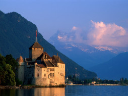Chateau de Chillon, Montreux, Switzerland     1600x1200 chateau, de, chillon, montreux, switzerland, , , , 