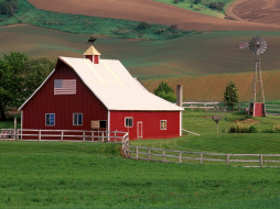 Palouse Farm Country, Eastern Washington     1600x1200 palouse, farm, country, eastern, washington, , , 