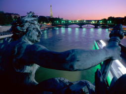 An Evening in Paris, France     1600x1200 an, evening, in, paris, france, , , 
