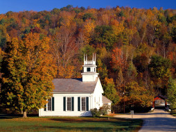 Chapel on the Green, West Arlington, Vermont     1600x1200 chapel, on, the, green, west, arlington, vermont, , , , , 