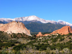 Garden of the Gods and Pikes Peak     1024x768 