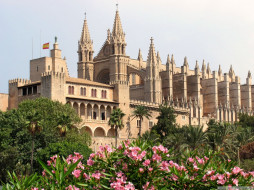 Cathedral of Santa Maria of Palma - Palma de Mallorca, Spain     1600x1200 , , , , palma de mallorca, spain