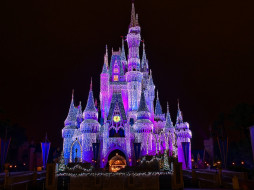Disney - Cinderella Castle Dream Lights     1600x1200 disney, cinderella, castle, dream, lights, , 