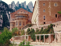 Monastery of Montserrat, Spain     1600x1200 monastery, of, montserrat, spain, , , , , 