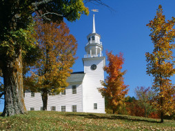 Town Hall, Strafford, Vermont     1600x1200 town, hall, strafford, vermont, , , 