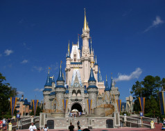 Disneyland  Cinderella Castle     1280x1024 disneyland, cinderella, castle, , 
