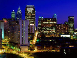 Center City Skyline, Philadelphia, Pennsylvania     1600x1200 center, city, skyline, philadelphia, pennsylvania, , , 