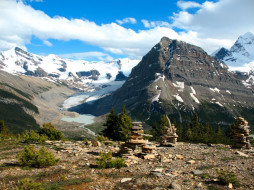 Stonemen Overlook Robson Glacier and Mt Rearguard     1280x960 